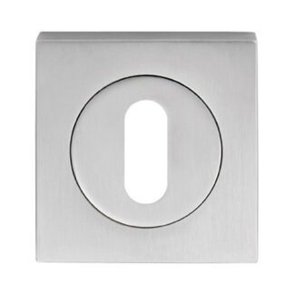 Serozzetta SZM003SQSC Serozzetta Square Standard Lock Profile Escutcheon (LEAD TIME: 2-3 DAYS)
