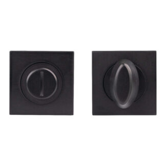 Serozzetta SZM004SQMB Serozzetta Square Turn and Release Matt Black (LEAD TIME: 2-3 DAYS)