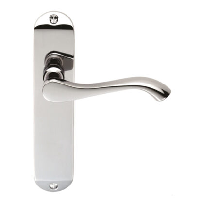 Serozzetta SZM132CP Serozzetta Lever on Latch Backplate (LEAD TIME: 2-3 DAYS)