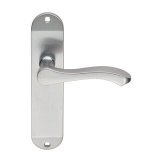Serozzetta SZM132SC Serozzetta Lever on Latch Backplate (LEAD TIME: 2-3 DAYS)
