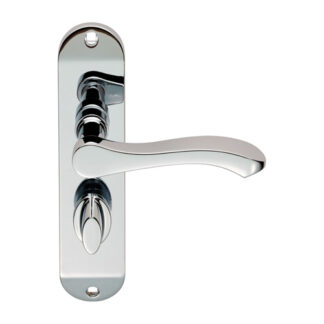 Serozzetta SZM133CP Serozzetta Lever on Bathroom Backplate (LEAD TIME: 2-3 DAYS)