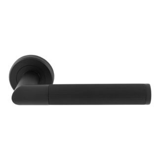 Serozzetta SZM170MB Serozzetta Trend Lines Lever On rose Matt Black (LEAD TIME: 2-3 DAYS)