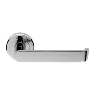 Serozzetta SZM220CP Serozzetta Concept Lever on Round Rose (LEAD TIME: 2-3 DAYS)