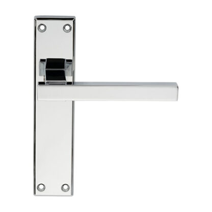 Serozzetta SZM242CP Serozzetta Stratus Lever on Latch Backplate (LEAD TIME: 2-3 DAYS)
