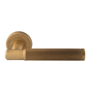 Serozzetta SZM270AB Serozzetta Image Lines Lever On rose Antique Brass (LEAD TIME: 2-3 DAYS)
