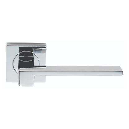 Serozzetta SZM370CP Serozzetta Equi Lever on Square Rose (LEAD TIME: 2-3 DAYS)