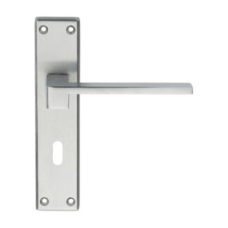 Serozzetta SZM371SC Serozzetta Equi Lever on Lock Backplate (LEAD TIME: 2-3 DAYS)