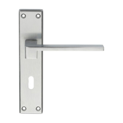 Serozzetta SZM371SC Serozzetta Equi Lever on Lock Backplate (LEAD TIME: 2-3 DAYS)