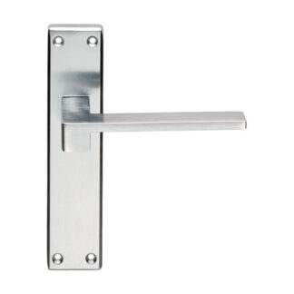 Serozzetta SZM372SC Serozzetta Equi Lever on Latch Backplate (LEAD TIME: 2-3 DAYS)