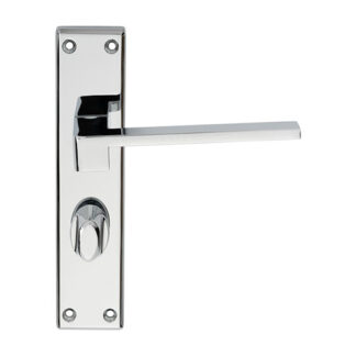 Serozzetta SZM373CP Serozzetta Equi Lever on WC Backplate (LEAD TIME: 2-3 DAYS)
