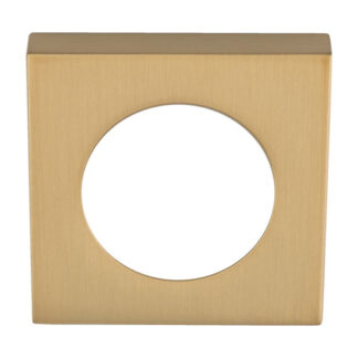 Serozzetta SZMRSQSB Serozzetta Square Outer Rose Cover Pack (LEAD TIME: 2-3 DAYS)