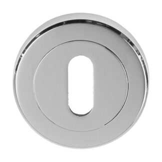 Serozzetta SZR002CP Serozzetta Standard Lock Profile Escutcheon Polished Chrome (LEAD TIME: 2-3 DAYS)