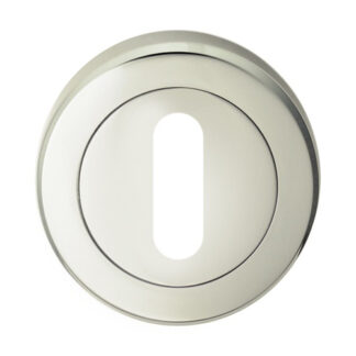 Serozzetta SZR002PN Serozzetta Standard Lock Profile Escutcheon Polished Nickel (LEAD TIME: 2-3 DAYS)