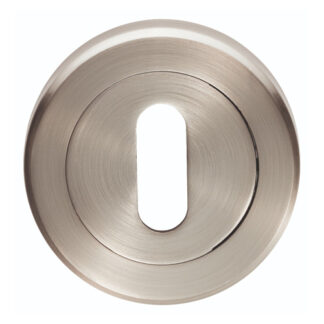 Serozzetta SZR002SN Serozzetta Standard Lock Profile Escutcheon Satin Nickel (LEAD TIME: 2-3 DAYS)