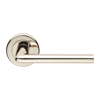 Serozzetta SZR010PN Serozzetta Dieci Lever on Rose Polished Nickel (LEAD TIME: 2-3 DAYS)