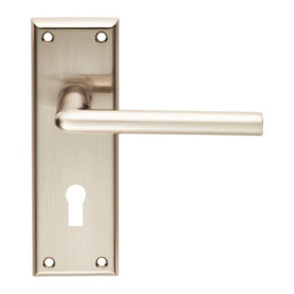 Serozzetta SZR011SN Serozzetta Dieci Lever on Lock Backplate (LEAD TIME: 2-3 DAYS)