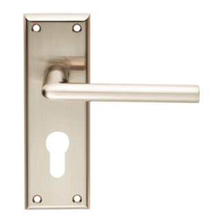 Serozzetta SZR011YSN Serozzetta Dieci Lever on Euro Lock Backplate (LEAD TIME: 2-3 DAYS)