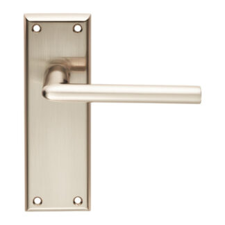 Serozzetta SZR012SN Serozzetta Dieci Lever on Latch Backplate (LEAD TIME: 2-3 DAYS)