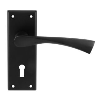 Serozzetta SZR021MB Serozzetta Venti Lever on  Lock Backplate (LEAD TIME: 2-3 DAYS)