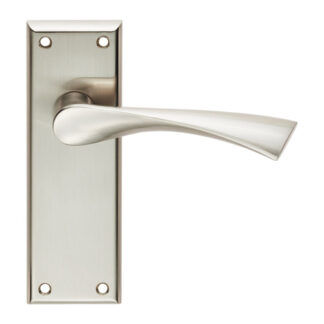 Serozzetta SZR022SN Serozzetta Venti Lever on Latch Backplate (LEAD TIME: 2-3 DAYS)