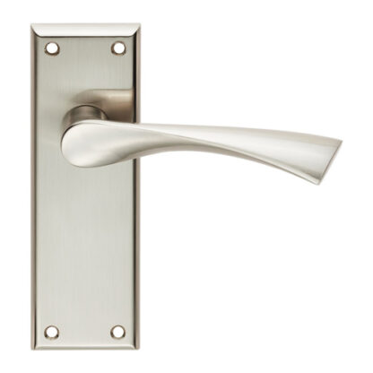 Serozzetta SZR022SN Serozzetta Venti Lever on Latch Backplate (LEAD TIME: 2-3 DAYS)