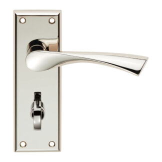 Serozzetta SZR023PN Serozzetta Venti Lever on Bathroom Backplate (LEAD TIME: 2-3 DAYS)