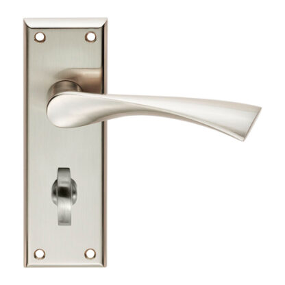Serozzetta SZR023SN Serozzetta Venti Lever on Bathroom Backplate (LEAD TIME: 2-3 DAYS)