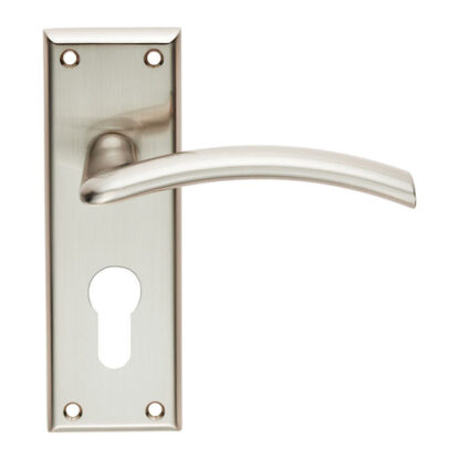 Serozzetta SZR031YSN Serozzetta Trenta Lever on Euro Lock Backplate (LEAD TIME: 2-3 DAYS)