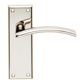 Serozzetta SZR032PN Serozzetta Trenta Lever on Latch Backplate (LEAD TIME: 2-3 DAYS)