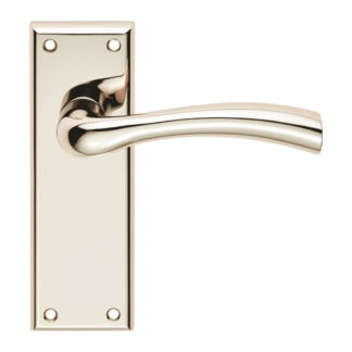 Serozzetta SZR052PN Serozzetta Cinquanta Lever on Latch Backplate (LEAD TIME: 2-3 DAYS)