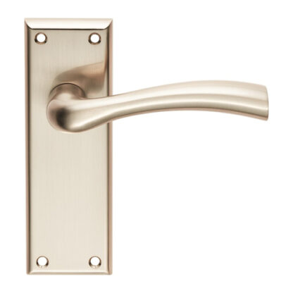 Serozzetta SZR052SN Serozzetta Cinquanta Lever on Latch Backplate (LEAD TIME: 2-3 DAYS)