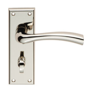 Serozzetta SZR053PN Serozzetta Cinquanta Lever on Bathroom Backplate (LEAD TIME: 2-3 DAYS)