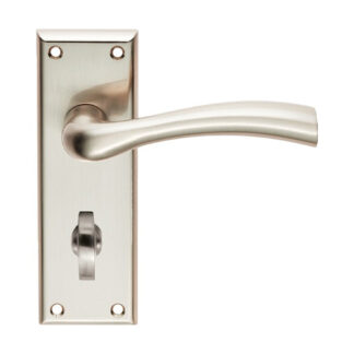 Serozzetta SZR053SN Serozzetta Cinquanta Lever on Bathroom Backplate (LEAD TIME: 2-3 DAYS)
