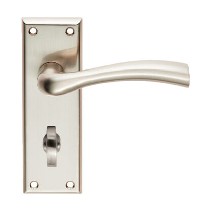 Serozzetta SZR053SN Serozzetta Cinquanta Lever on Bathroom Backplate (LEAD TIME: 2-3 DAYS)