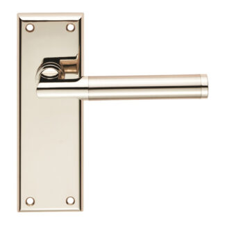 Serozzetta SZR062PNSN Serozzetta Sessanta Lever on Latch Backplate (LEAD TIME: 2-3 DAYS)