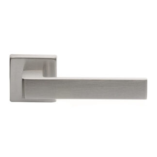 Manital TC5SC Techna Lever on Square Rose Satin Chrome (LEAD TIME: 2-3 DAYS)