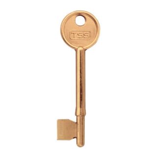 TSS Genuine Brass Mortice Key Blank