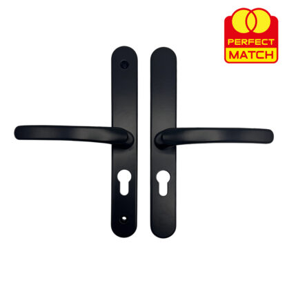 TSS Lever Lever UPVC Multipoint Door Handles - 48mm PZ - Sprung - 200mm Screw Centres - Image 6