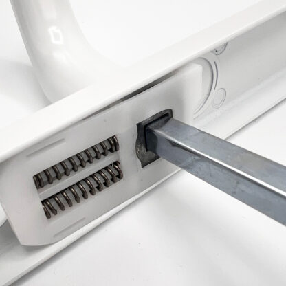 TSS Lever Lever UPVC Multipoint Door Handles - 48mm PZ - Sprung - 200mm Screw Centres - Image 5