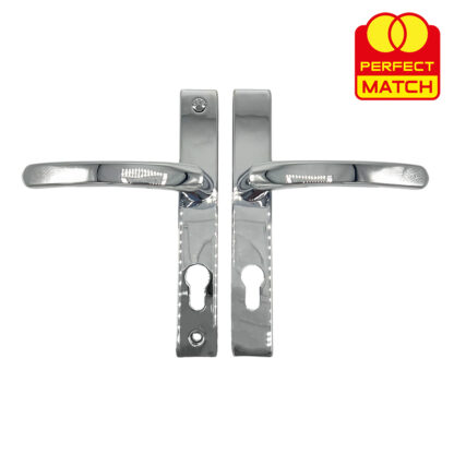 TSS Lever Lever UPVC Multipoint Door Handles - 70mm PZ - Sprung - 180mm Screw Centres - 7mm Follower - Image 8
