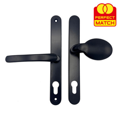 TSS Lever Moveable Pad Offset UPVC Multipoint Door Handles - 70/92mm PZ - Sprung - 215mm Screw Centres - Image 7