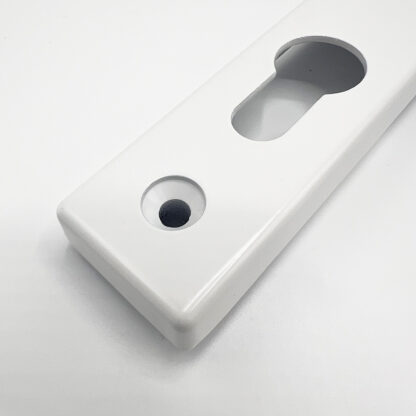 TSS Lever Lever UPVC Multipoint Door Handles - 72mm PZ - Sprung - 180mm Screw Centres - Image 5