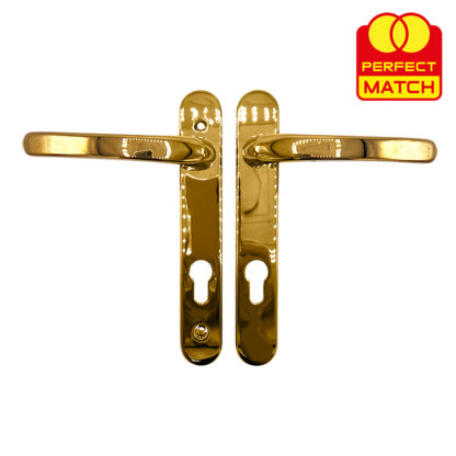 TSS Lever Lever Multipoint Door Handles - 92mm PZ - Sprung - 160mm Screw Centres - Image 11