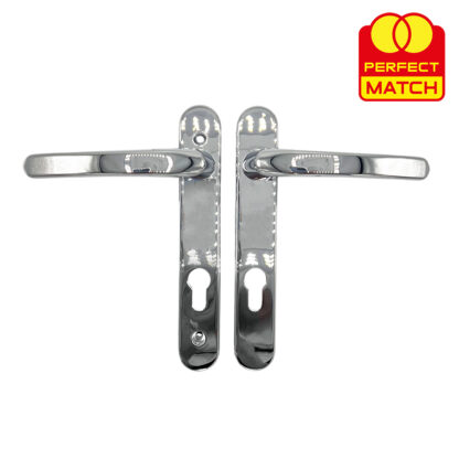 TSS Lever Lever Multipoint Door Handles - 92mm PZ - Sprung - 160mm Screw Centres - Image 9
