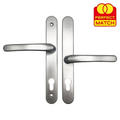 TSS Offset Lever Lever Multipoint Door Handles 92/62mm PZ - Sprung - 200mm Screw Centres - Image 8
