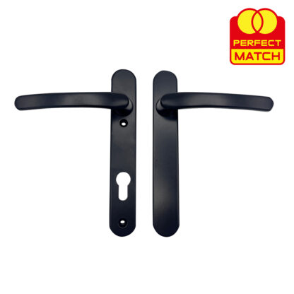 TSS Blank External Lever Lever French Door Multipoint Handles – 92mm PZ Sprung 122mm Screw Centres - Image 7