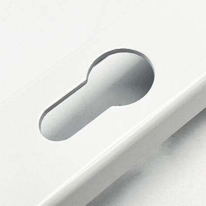 TSS Blank External Lever Lever French Door Multipoint Handles – 92mm PZ Sprung 122mm Screw Centres - Image 5