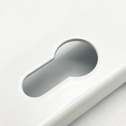 TSS Blank External Lever Lever French Door Multipoint Handles – 92mm PZ Sprung 210mm Screw Centres - Image 5