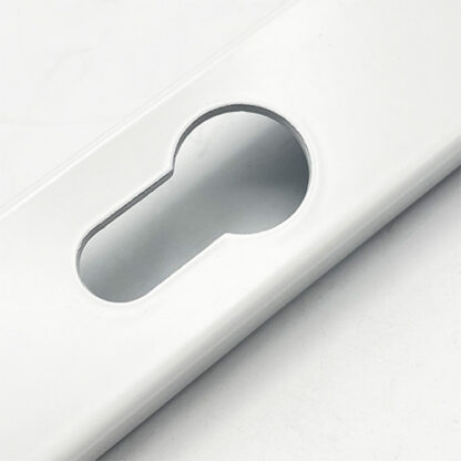 TSS Blank External Lever Lever French Door Multipoint Handles – 92mm PZ Sprung 215mm Screw Centres - Image 5