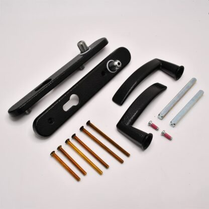 TSS Traditional Style Lever Lever UPVC Multipoint Door Handles - 92mm PZ Sprung 122mm Screw Centres - Image 2